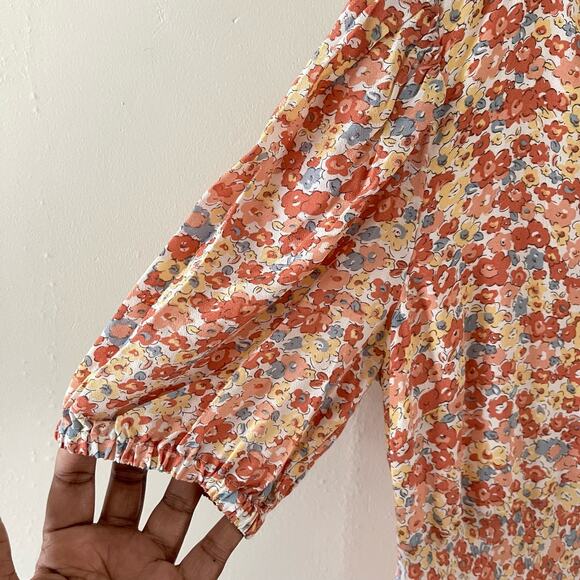 Rails Shelley Wildflower Midi Dress Womens XS Multicolor Floral Boho Farmcore - Picture 4 of 12